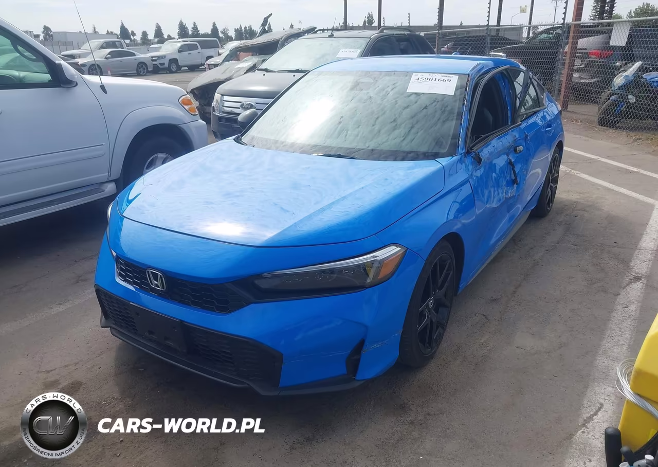 2025 Honda Civic Sedan Sport VIN:19XFL2H8XSE034559 - 2