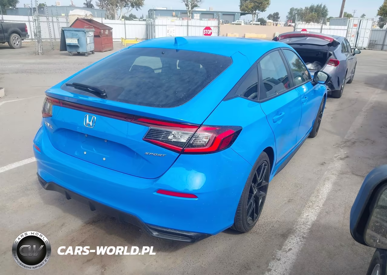2025 Honda Civic Sedan Sport VIN:19XFL2H8XSE034559 - 4