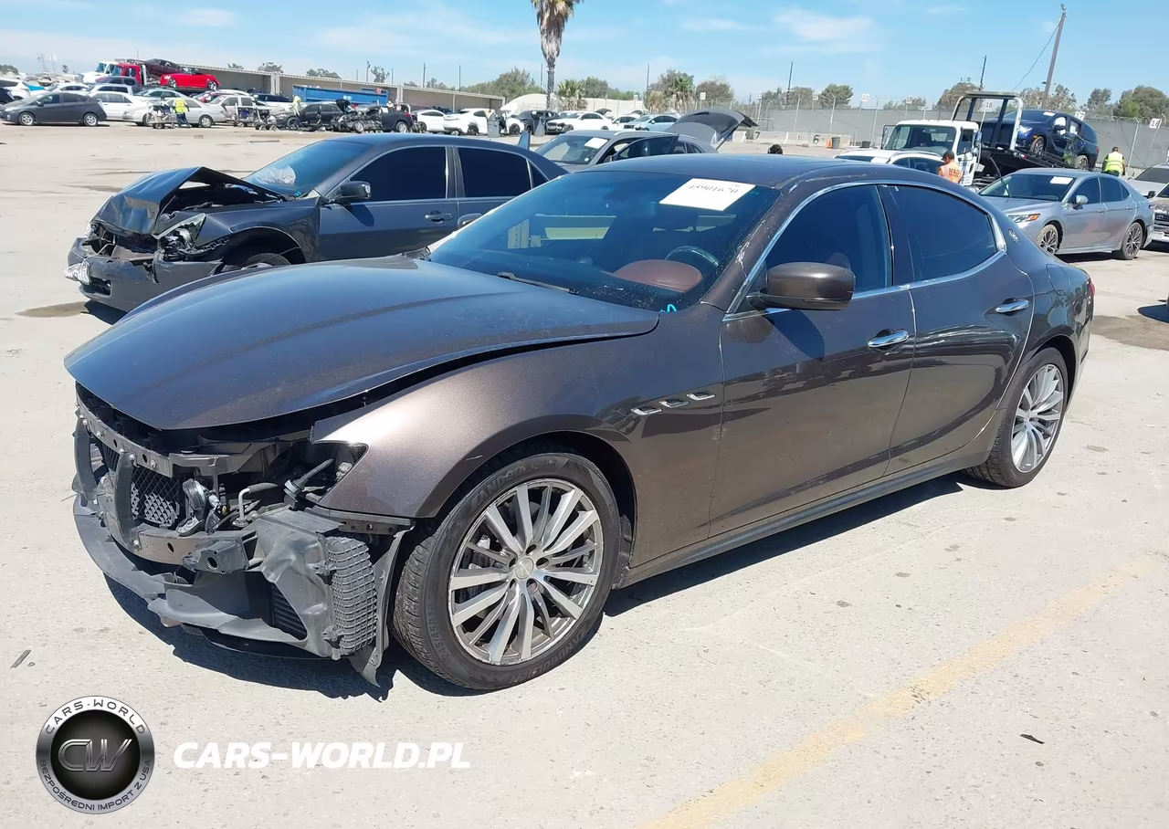 2016 Maserati Ghibli VIN:ZAM57XSAXG1169958 - 2