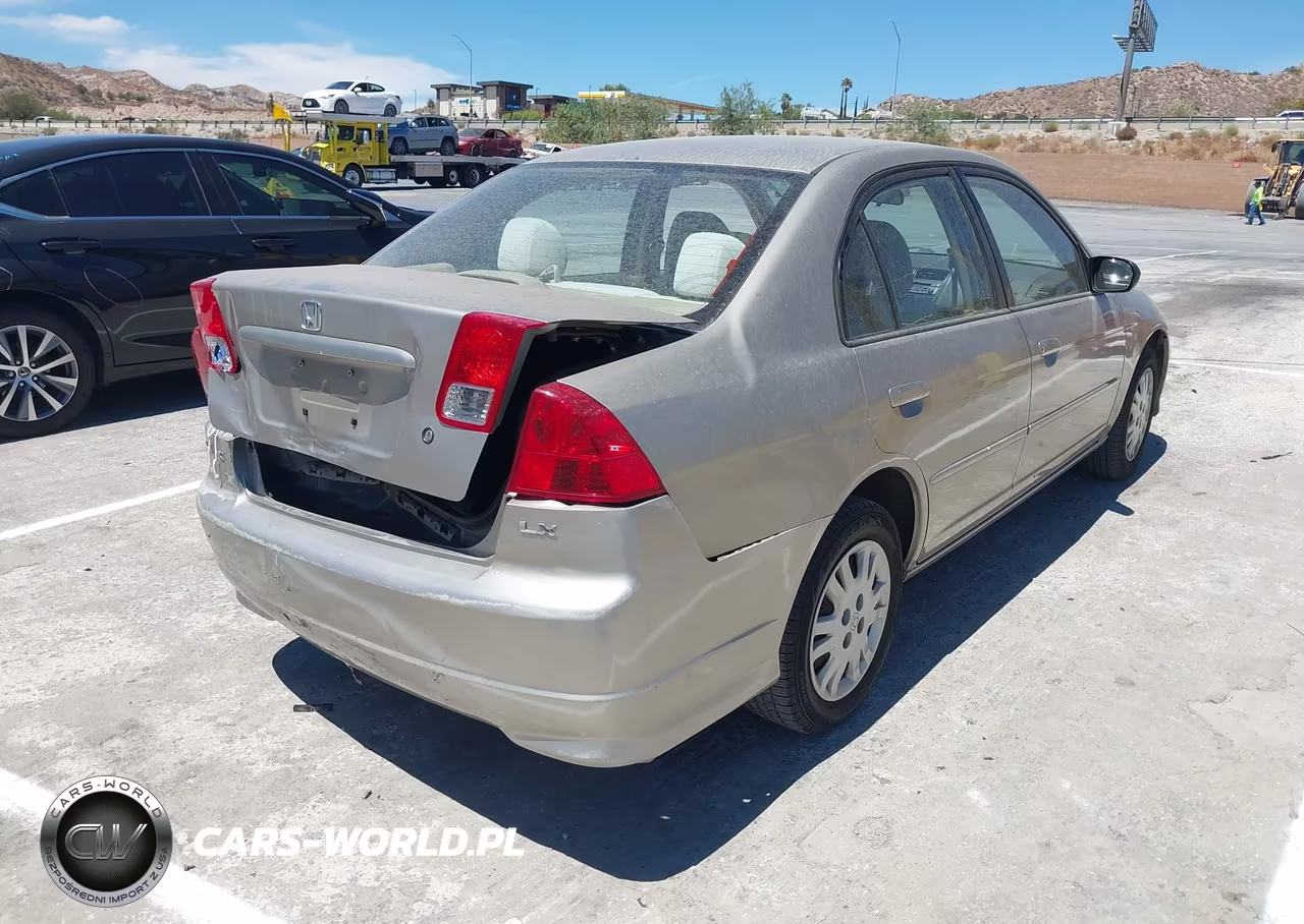 2004 Honda Civic Lx VIN:2HGES16574H600204 - 4