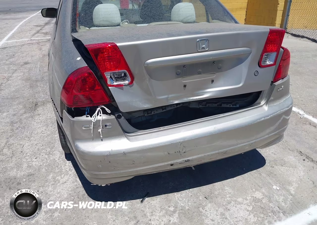 2004 Honda Civic Lx VIN:2HGES16574H600204 - 6