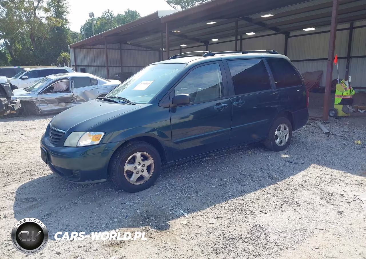 2001 Mazda Mpv Dx-Es-Lx VIN:JM3LW28Y710208886 - 2