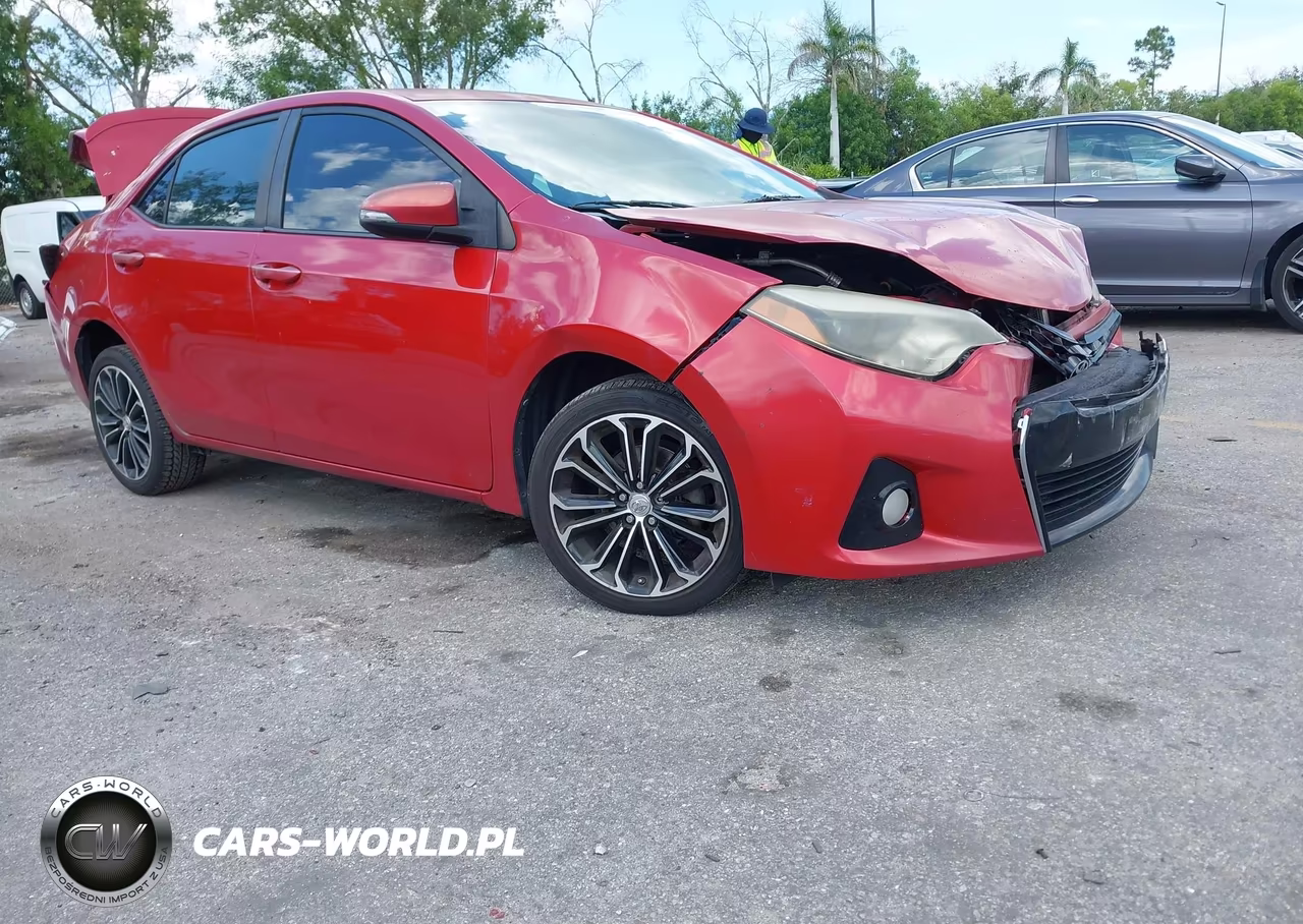 2014 Toyota Corolla S Plus