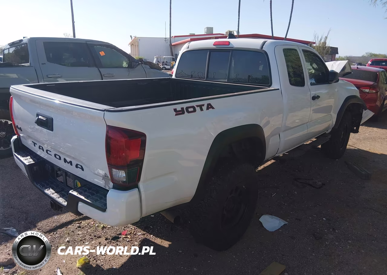 2022 Toyota Tacoma Sr V6 VIN:3TYSZ5AN9NT096192 - 4