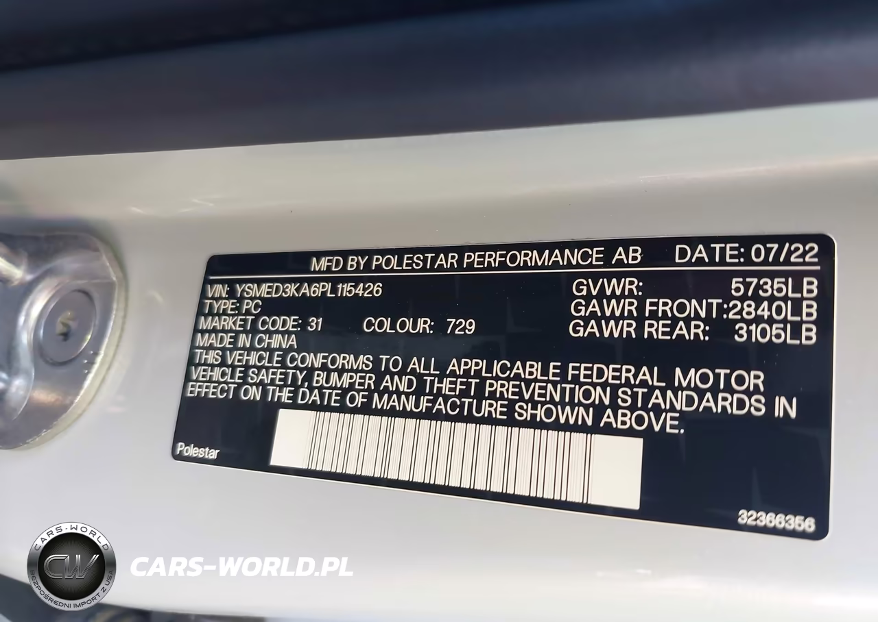 2023 Polestar 2 Long Range Dual Motor-Long Range Dual Motor Plus VIN:YSMED3KA6PL115426 - 9