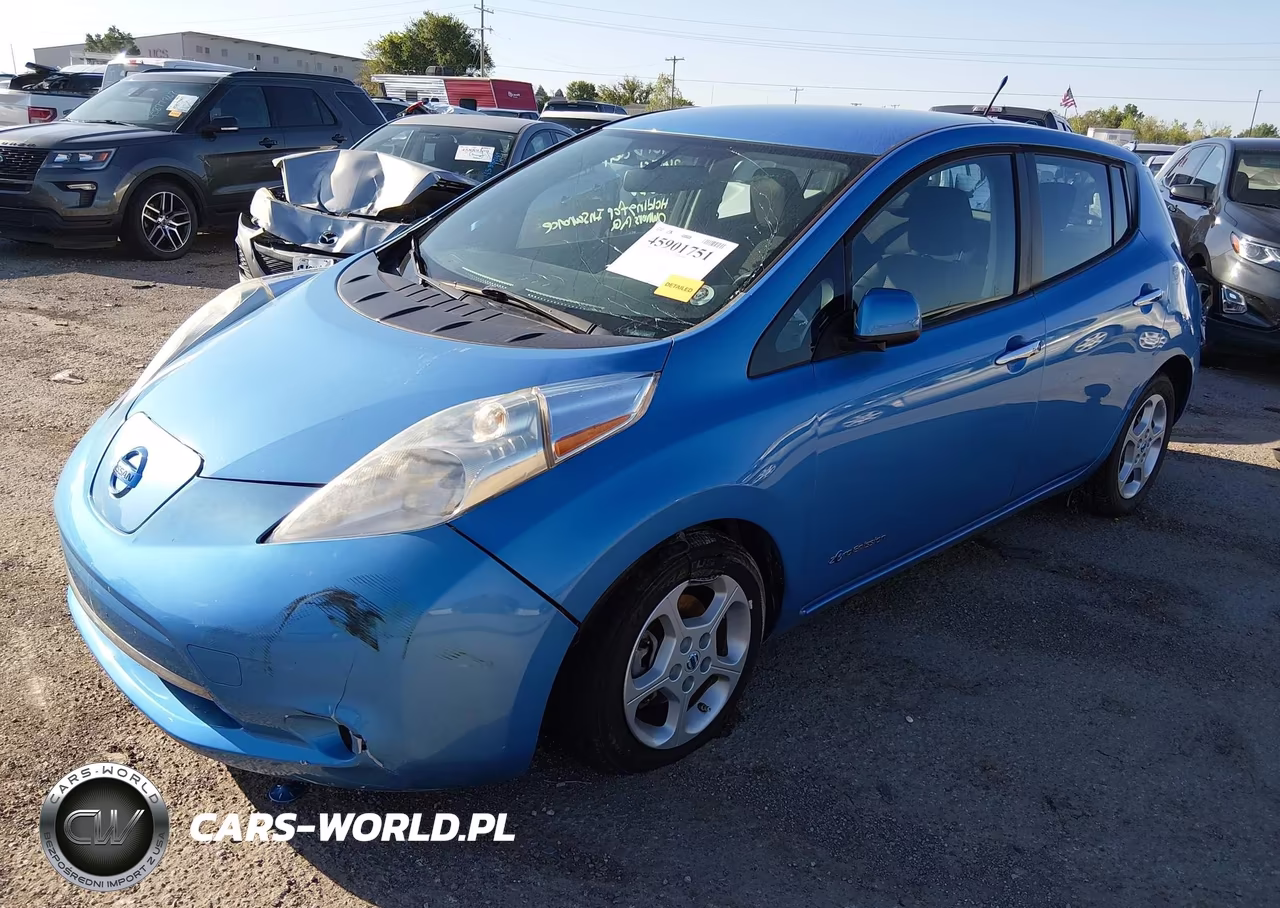 2013 Nissan Leaf Sv VIN:1N4AZ0CP1DC402817 - 2