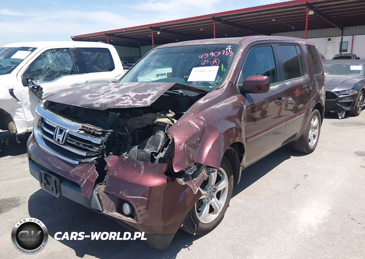 2013 Honda Pilot Ex-L VIN:5FNYF3H6XDB027094 - 2
