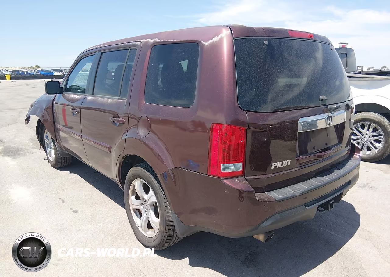 2013 Honda Pilot Ex-L VIN:5FNYF3H6XDB027094 - 3