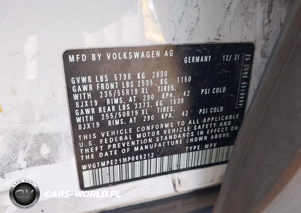 2021 Volkswagen Id.4 Pro S VIN:WVGTMPE21MP065212 - 9