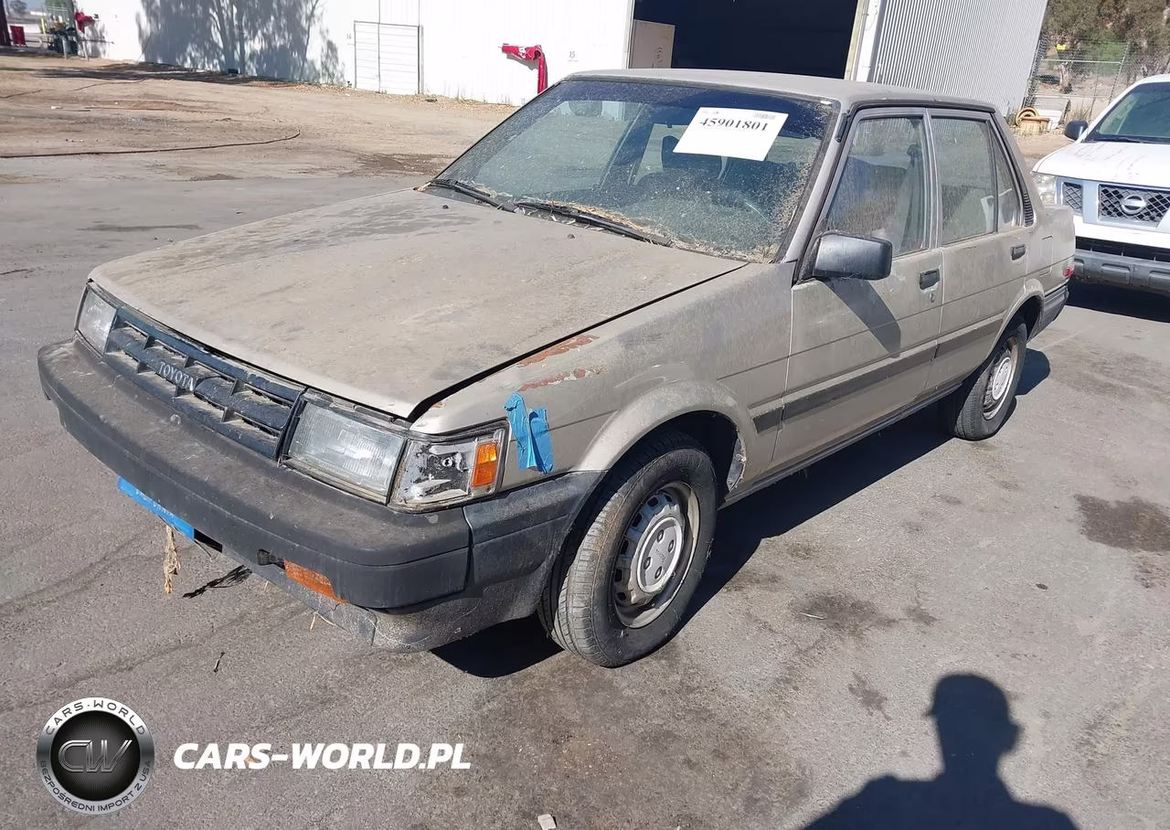 1986 Toyota Corolla Dlx VIN:JT2AE82E2G3313985 - 2