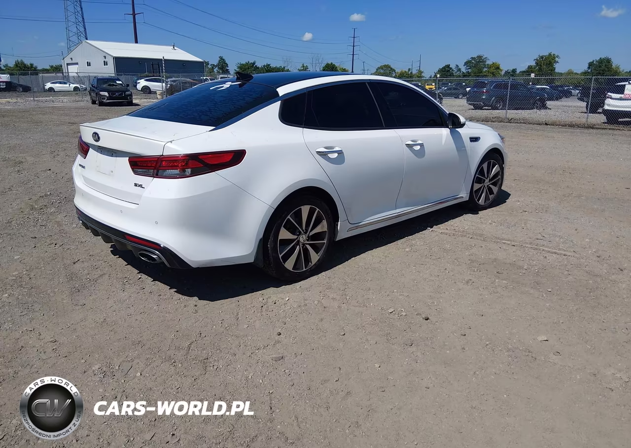 2016 Kia Optima Sxl Turbo VIN:5XXGV4L21GG041654 - 4