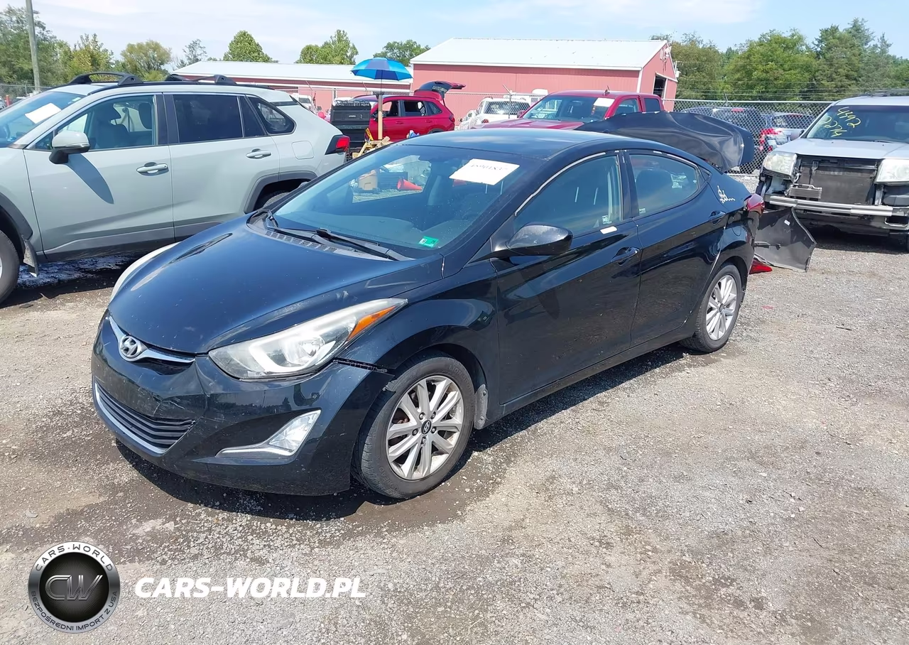 2014 Hyundai Elantra Se VIN:KMHDH4AE6EU099107 - 2