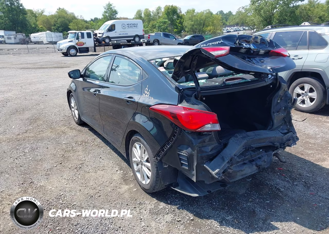 2014 Hyundai Elantra Se VIN:KMHDH4AE6EU099107 - 3