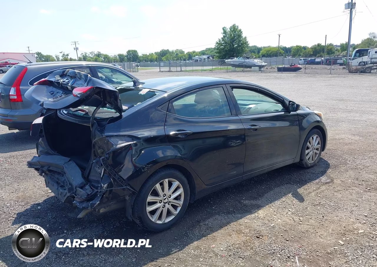 2014 Hyundai Elantra Se VIN:KMHDH4AE6EU099107 - 4