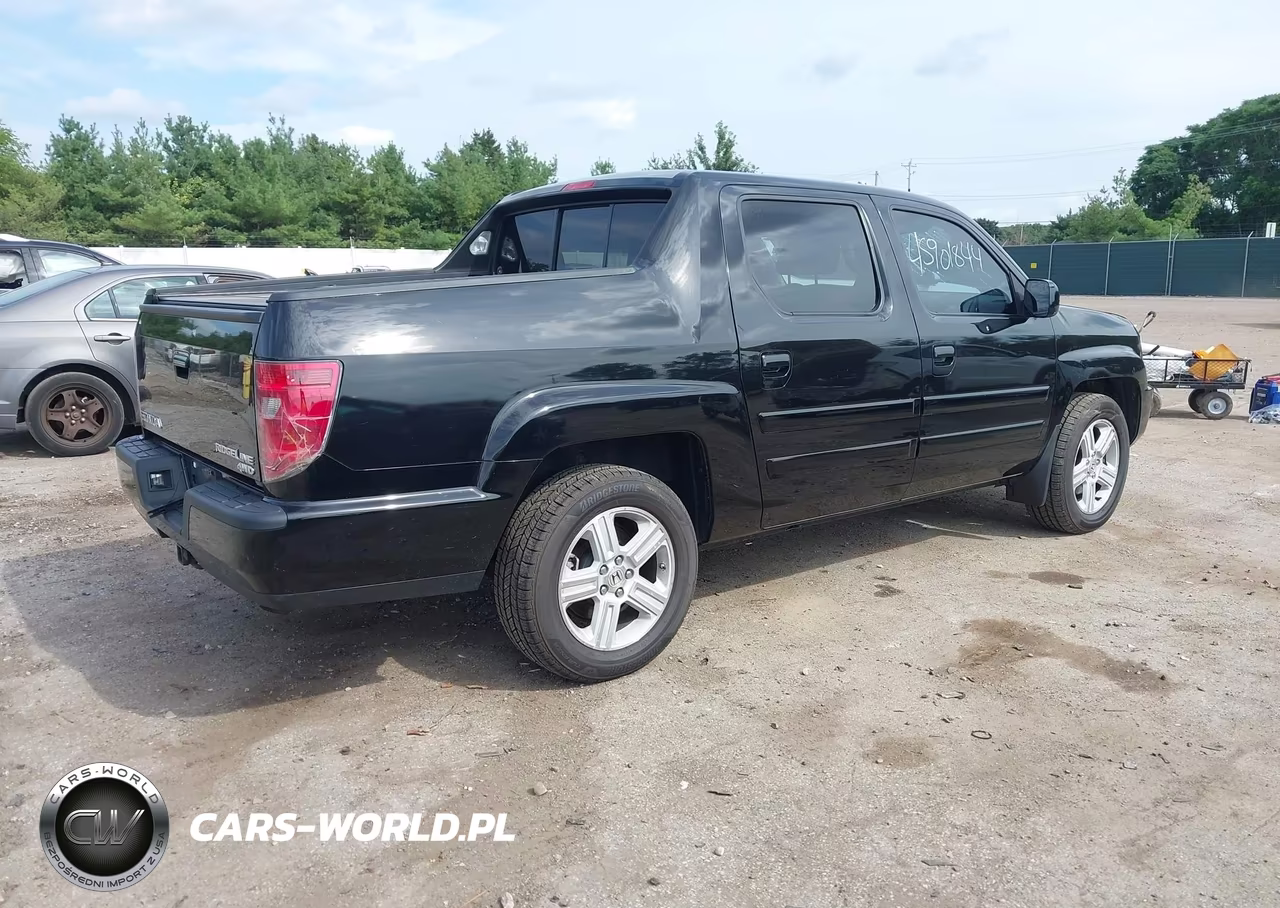 2010 Honda Ridgeline Rtl VIN:5FPYK1F5XAB006839 - 4