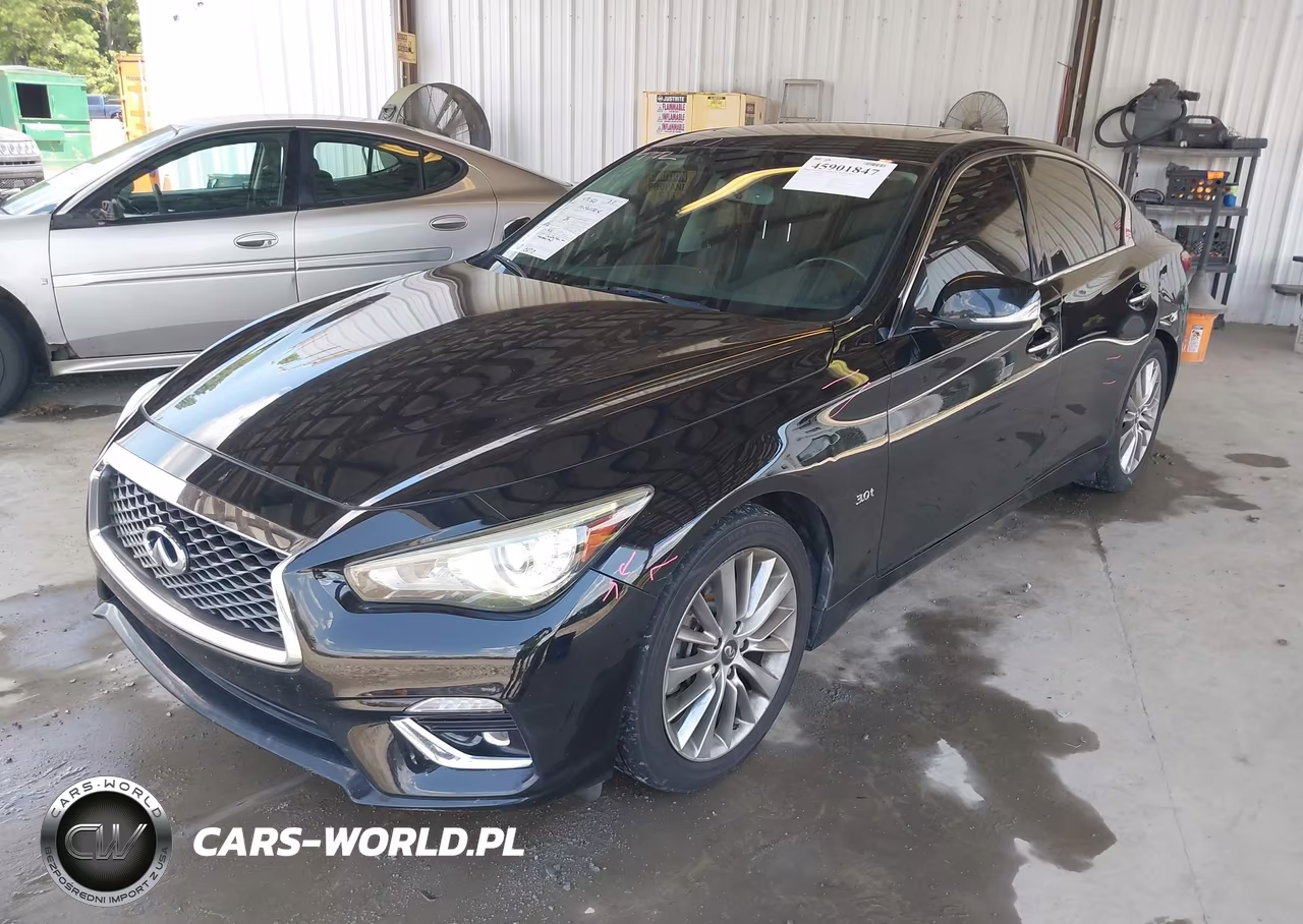 2019 Infiniti Q50 3.0T Luxe VIN:JN1EV7AP5KM516820 - 2