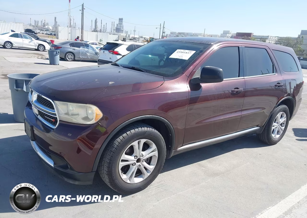 2012 Dodge Durango Sxt VIN:1C4RDHAG5CC321847 - 2