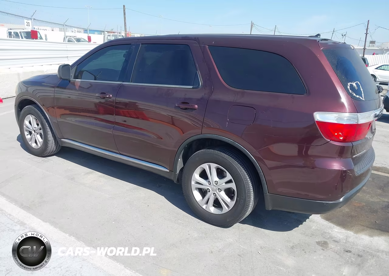2012 Dodge Durango Sxt VIN:1C4RDHAG5CC321847 - 3