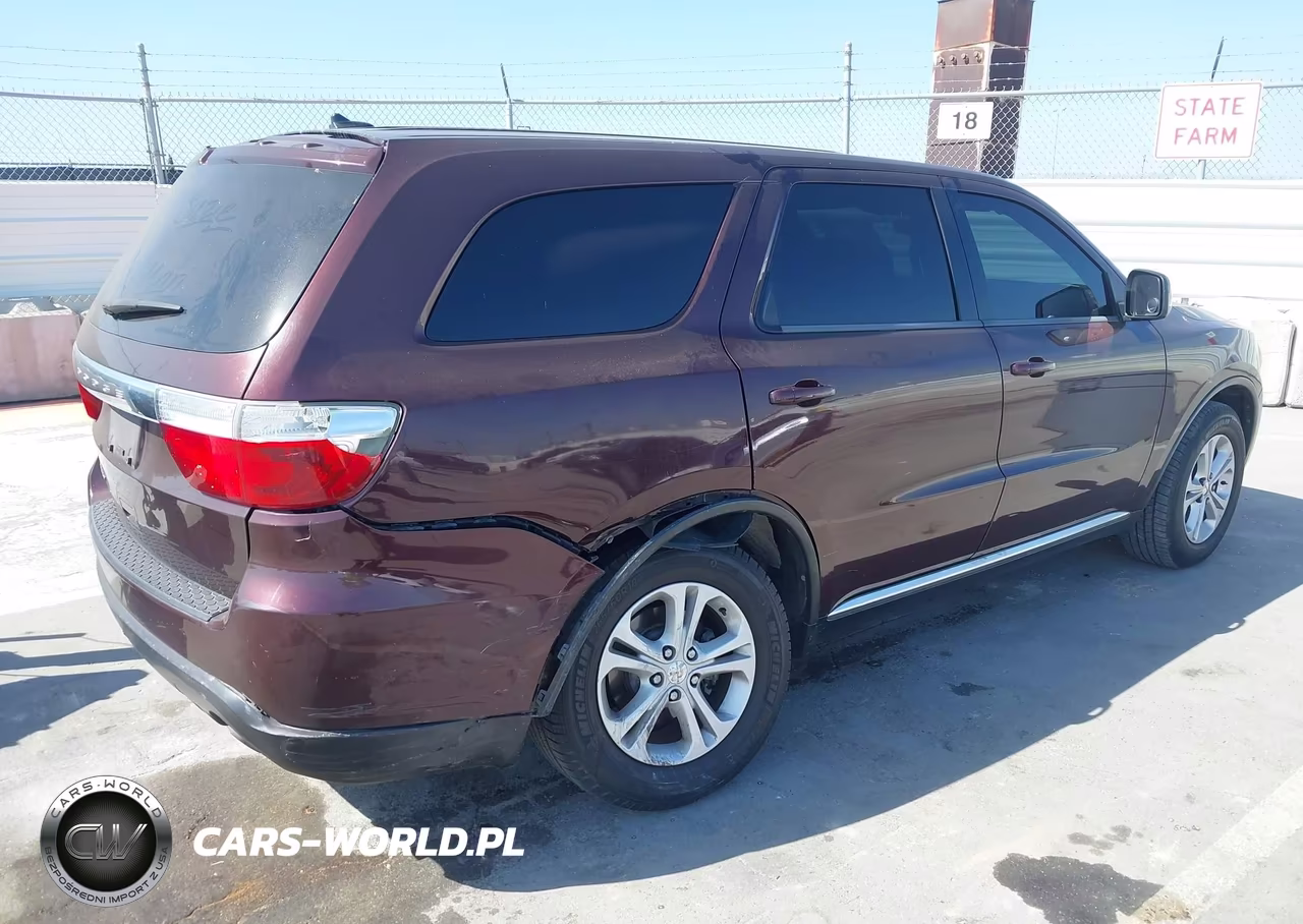 2012 Dodge Durango Sxt VIN:1C4RDHAG5CC321847 - 4