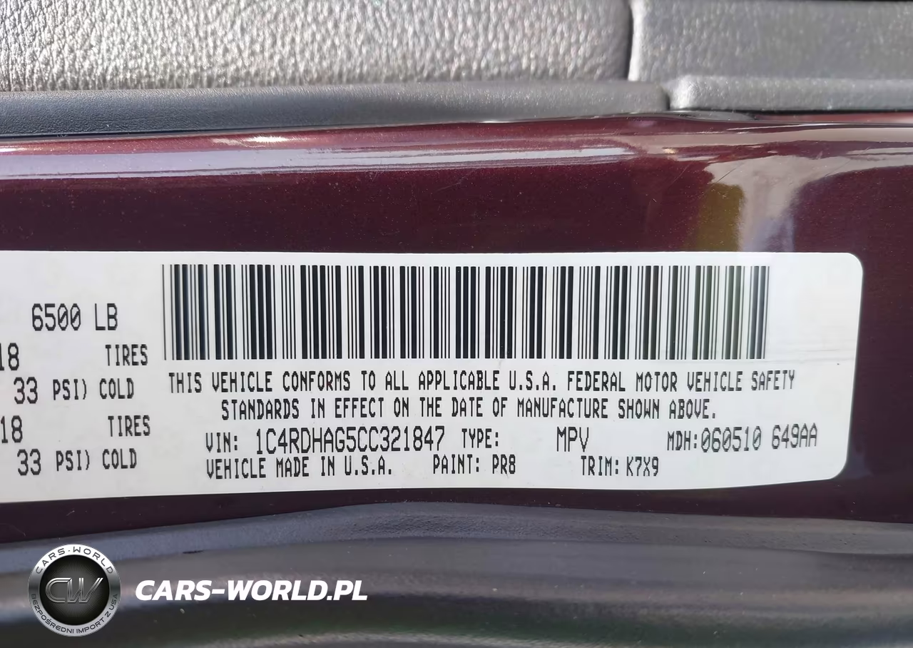 2012 Dodge Durango Sxt VIN:1C4RDHAG5CC321847 - 9