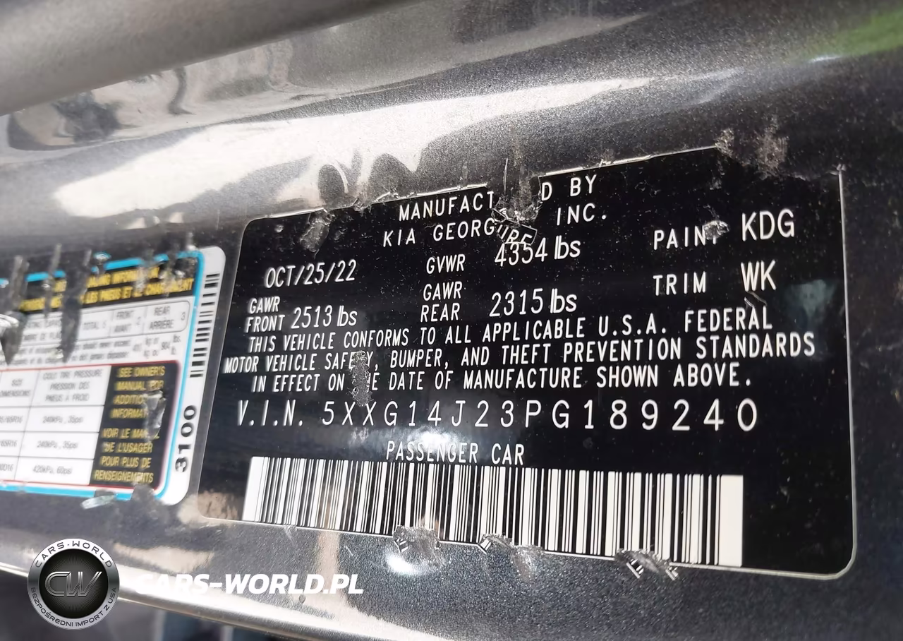 2023 Kia K5 Lxs VIN:5XXG14J23PG189240 - 9