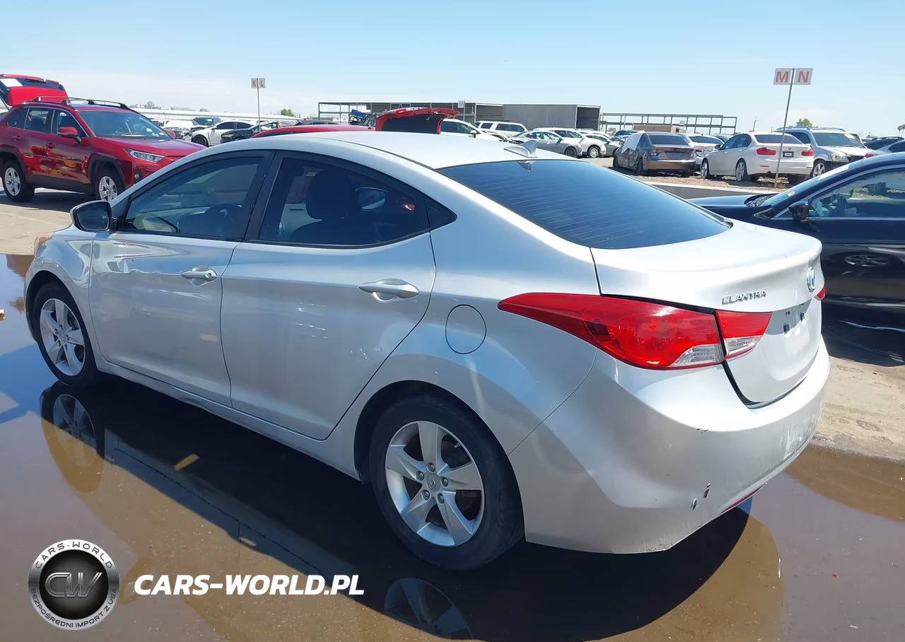 2011 Hyundai Elantra Gls (Ulsan Plant) VIN:KMHDH4AE8BU109504 - 3
