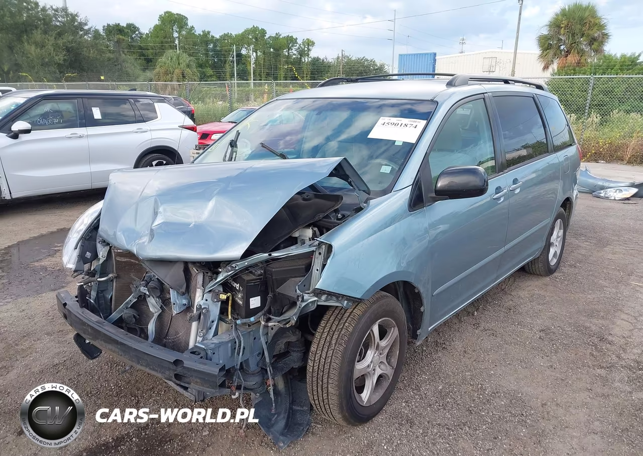 2007 Toyota Sienna Le VIN:5TDZK23C07S078952 - 2