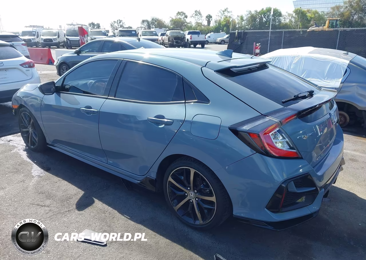 2021 Honda Civic Sport VIN:SHHFK7H43MU418126 - 3