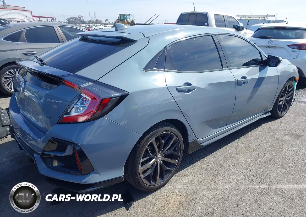 2021 Honda Civic Sport VIN:SHHFK7H43MU418126 - 4