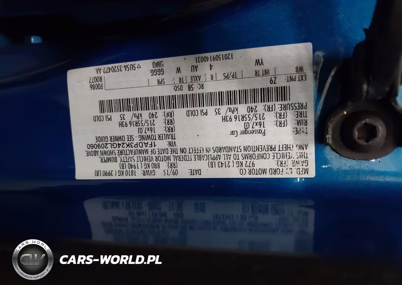 2016 Ford Focus Se VIN:1FADP3K24GL209060 - 9