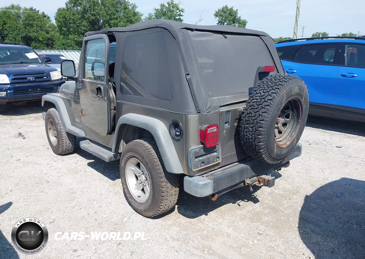 2004 Jeep Wrangler Sport VIN:1J4FA49S64P724088 - 3