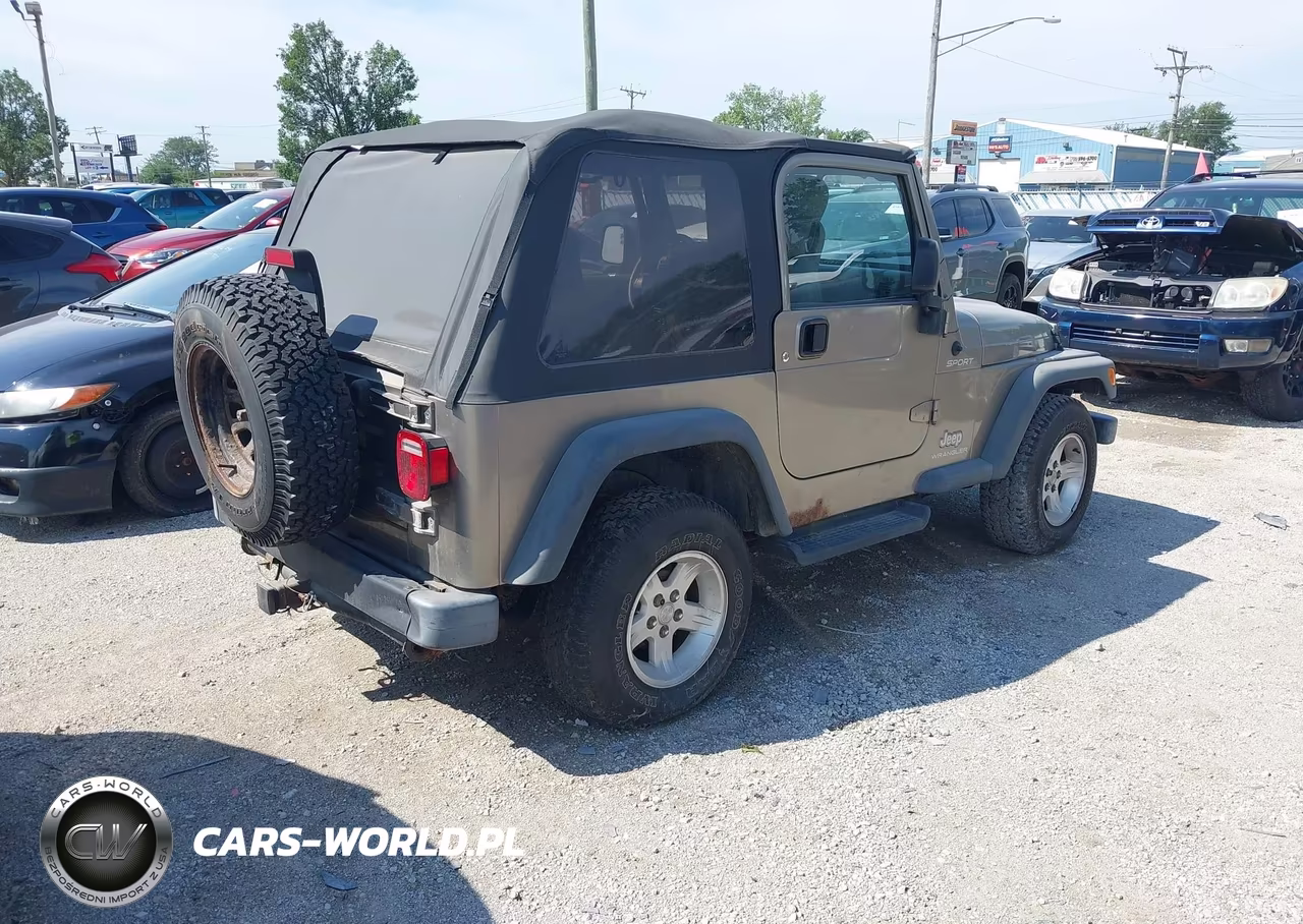 2004 Jeep Wrangler Sport VIN:1J4FA49S64P724088 - 4