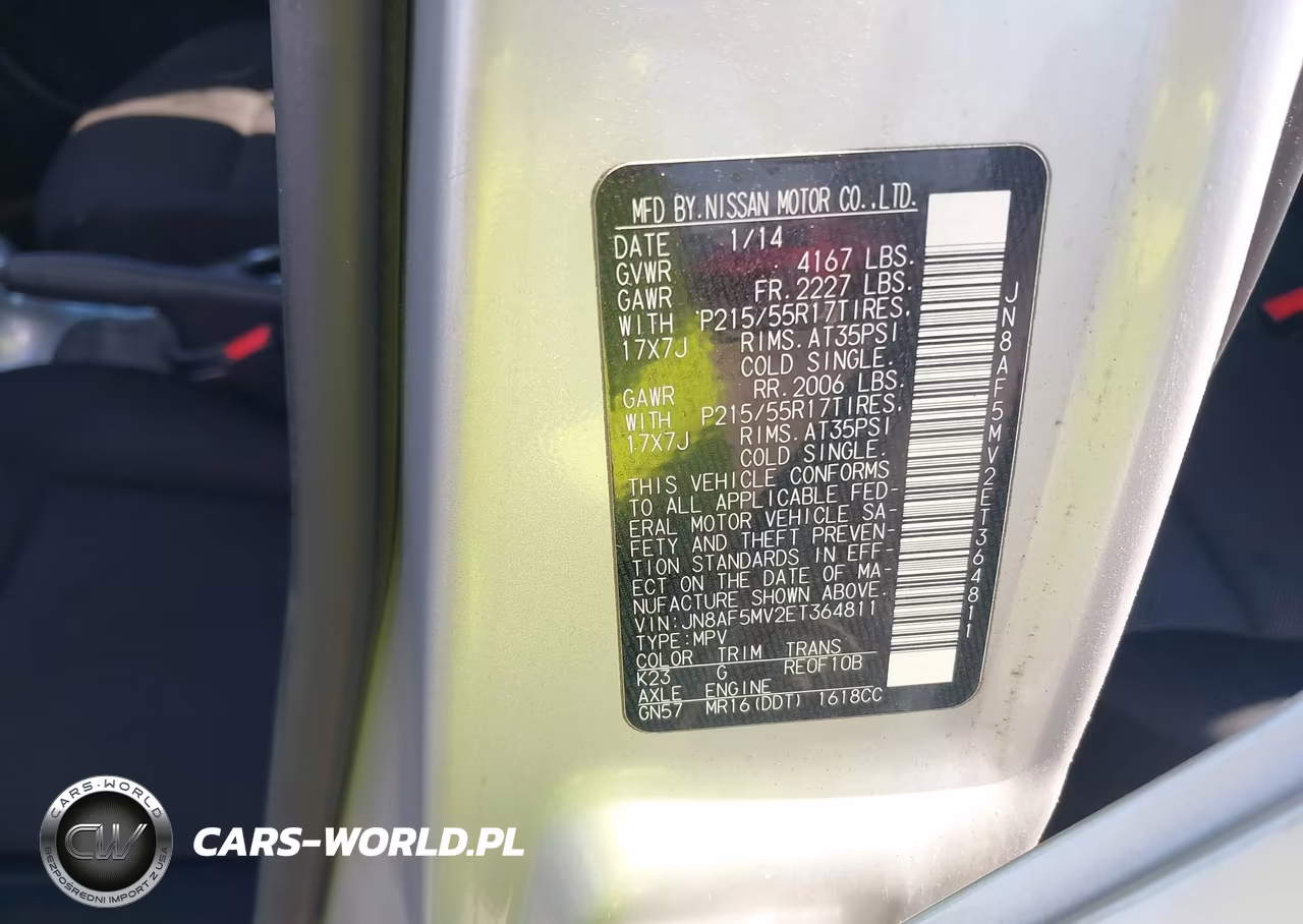 2014 Nissan Juke S VIN:JN8AF5MV2ET364811 - 9