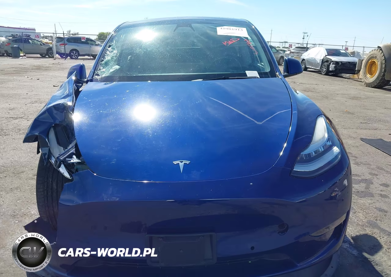 2022 Tesla Model Y Long Range Dual Motor All-Wheel Drive VIN:7SAYGAEE7NF337012 - 10