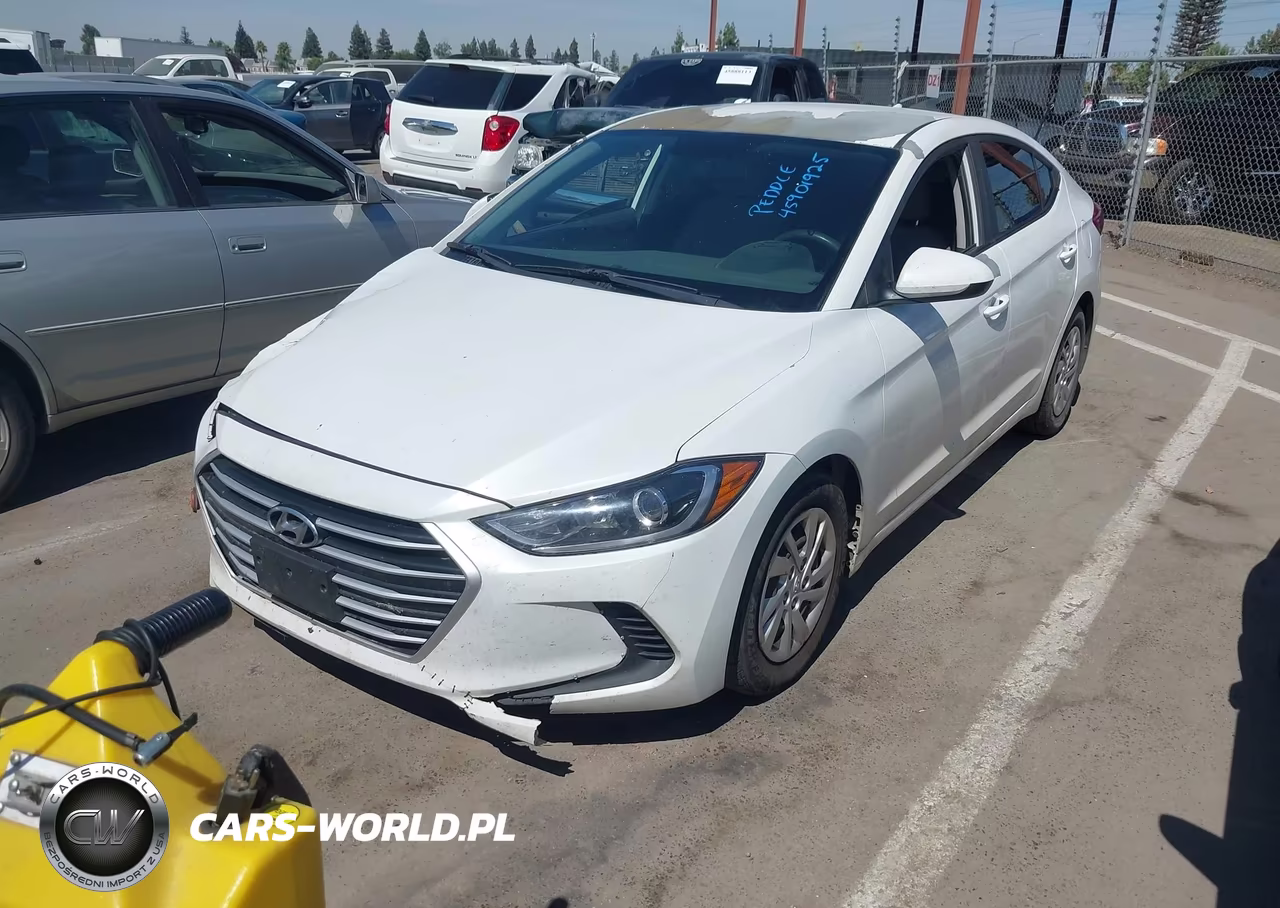 2017 Hyundai Elantra Se VIN:5NPD74LF1HH164604 - 2