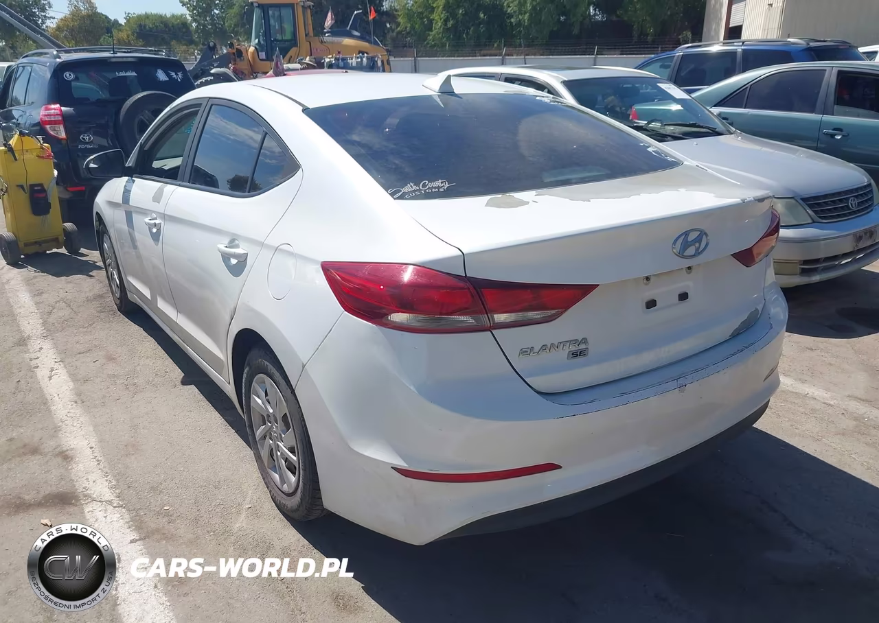 2017 Hyundai Elantra Se VIN:5NPD74LF1HH164604 - 3