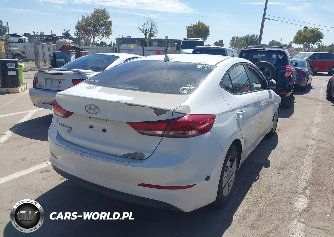 2017 Hyundai Elantra Se VIN:5NPD74LF1HH164604 - 4