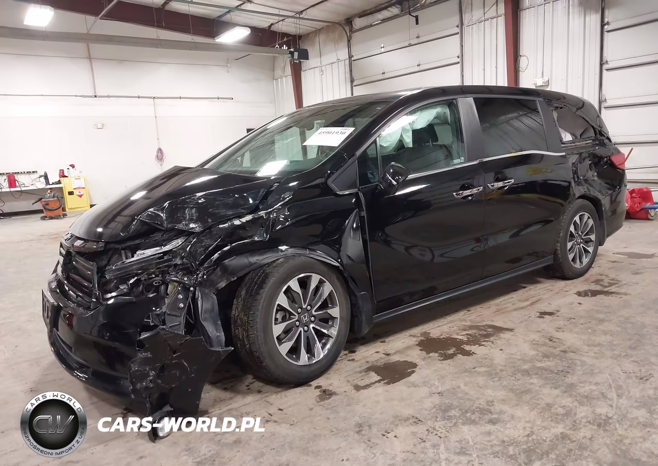 2021 Honda Odyssey Ex-L VIN:5FNRL6H77MB009739 - 2