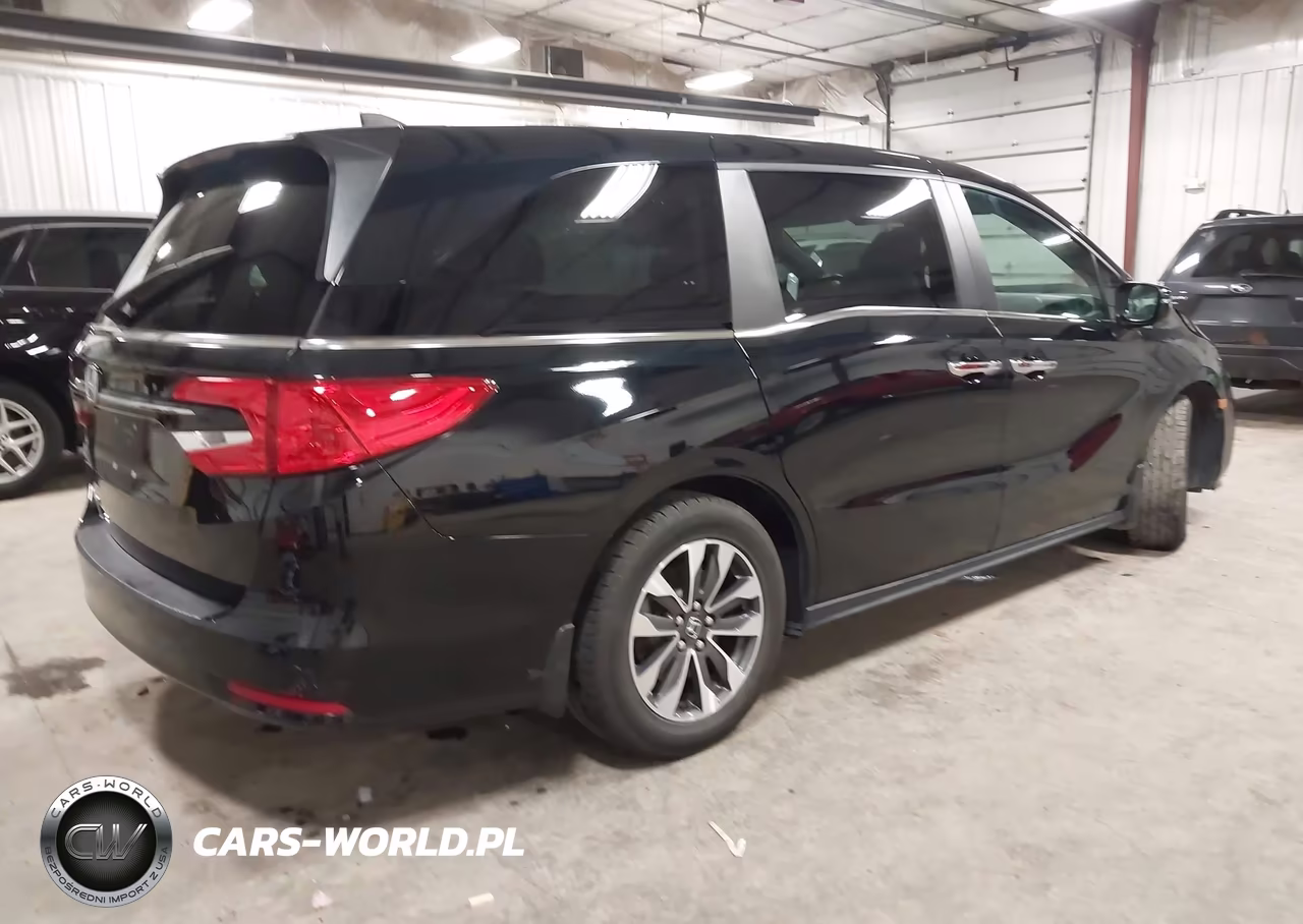 2021 Honda Odyssey Ex-L VIN:5FNRL6H77MB009739 - 4