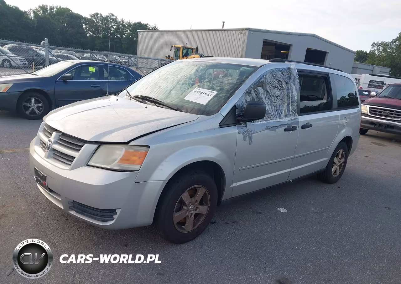 2008 Dodge Grand Caravan Se VIN:1D8HN44H98B184612 - 2