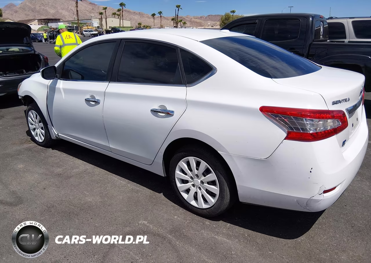 2015 Nissan Sentra Sv VIN:3N1AB7AP8FL695894 - 3