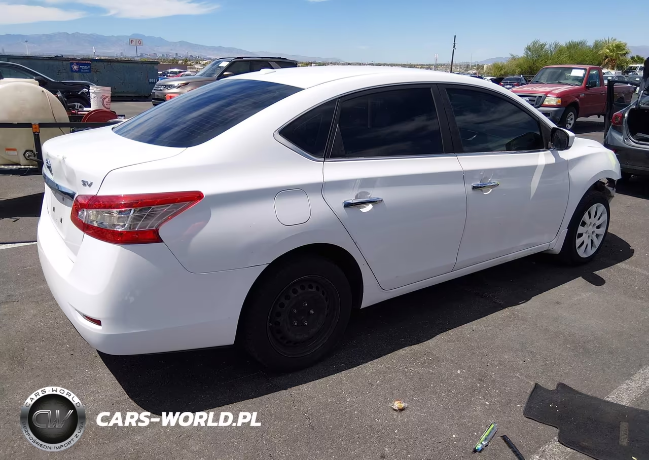 2015 Nissan Sentra Sv VIN:3N1AB7AP8FL695894 - 4