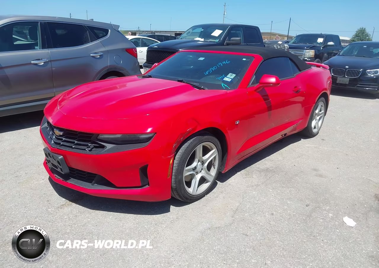 2019 Chevrolet Camaro 1Lt VIN:1G1FB3DS5K0118249 - 2