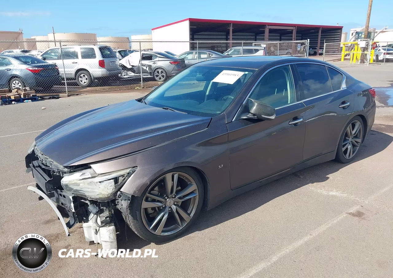 2015 Infiniti Q50 Premium VIN:JN1BV7AP9FM351329 - 2