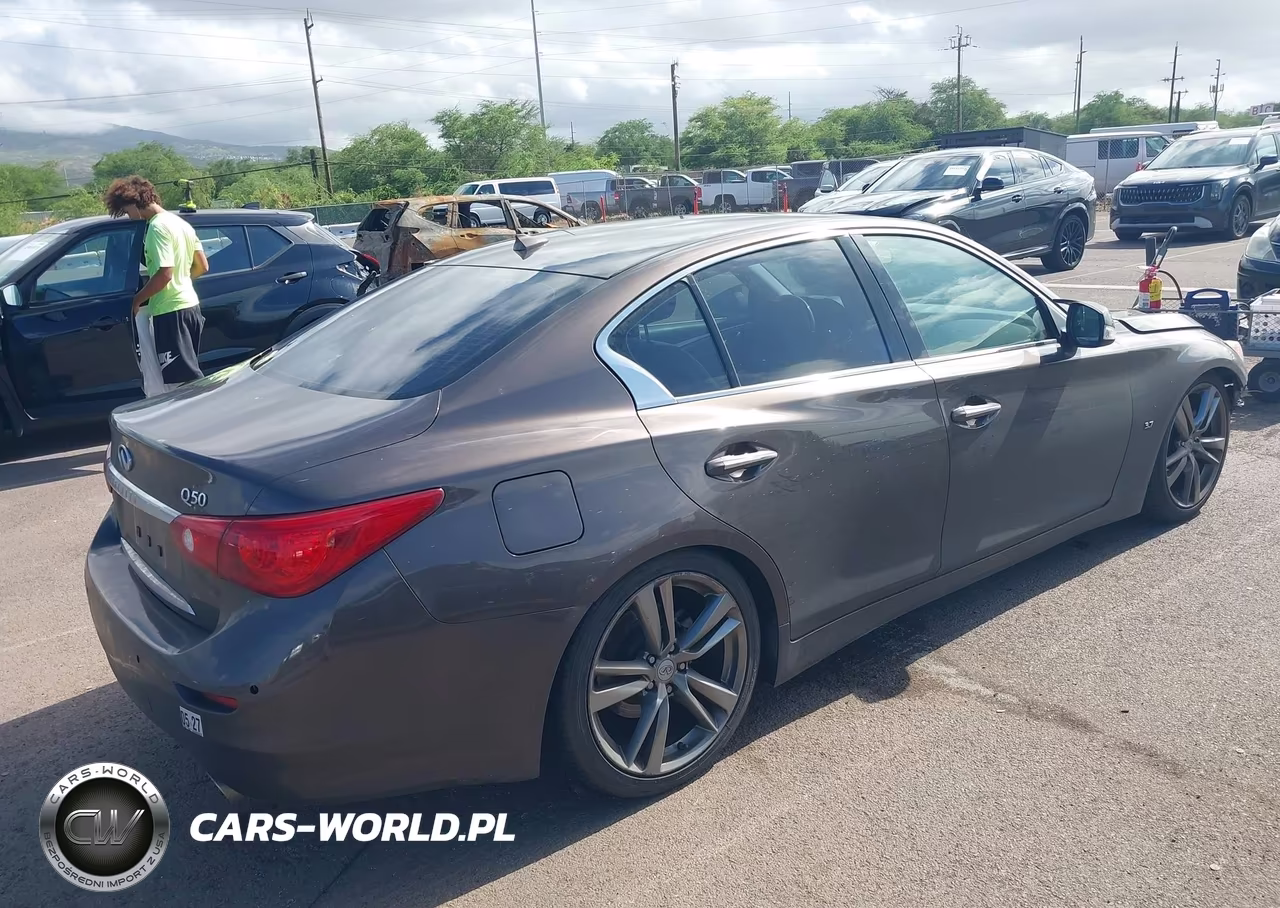 2015 Infiniti Q50 Premium VIN:JN1BV7AP9FM351329 - 4