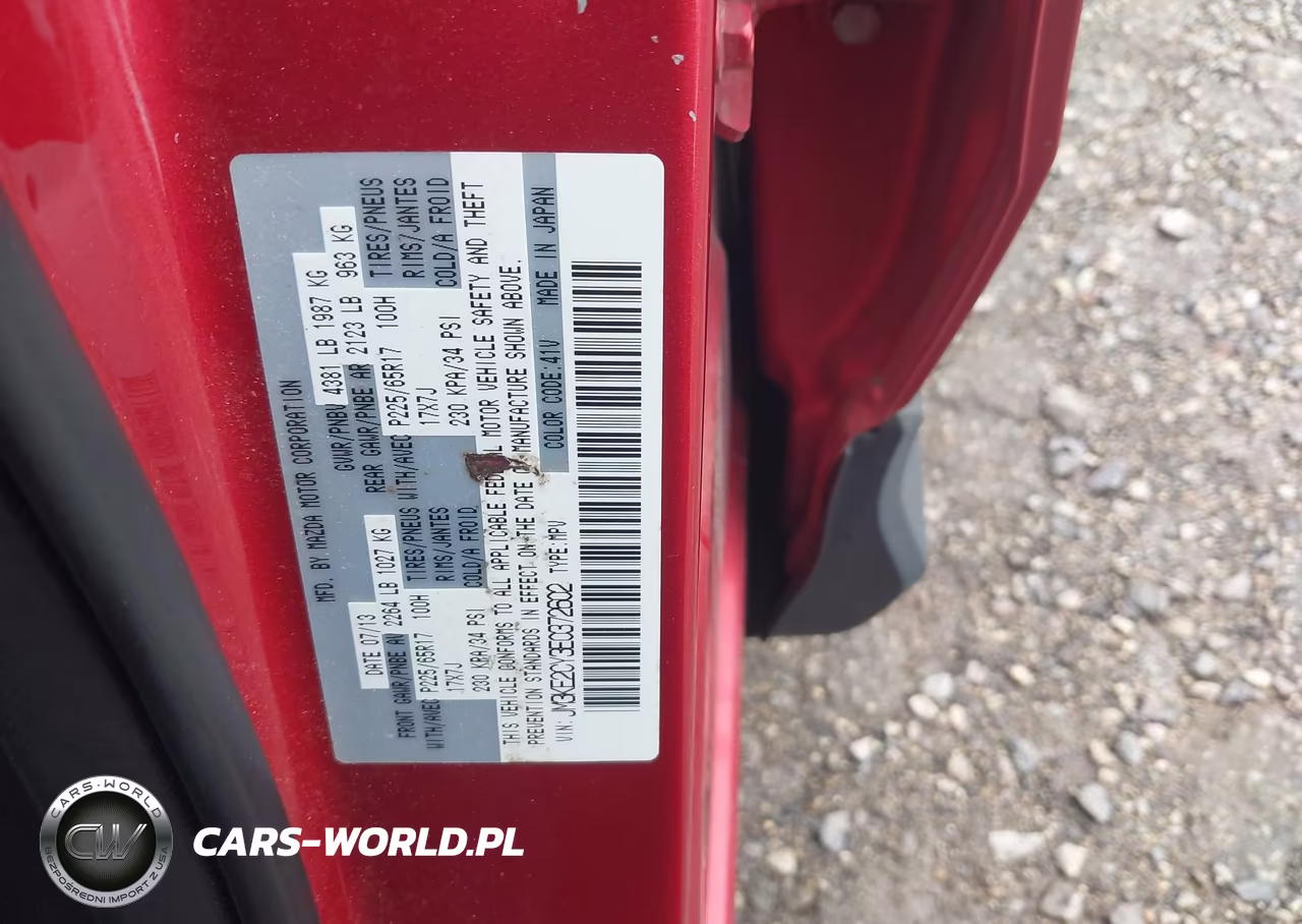 2014 Mazda Cx-5 Touring VIN:JM3KE2CY3E0372602 - 9