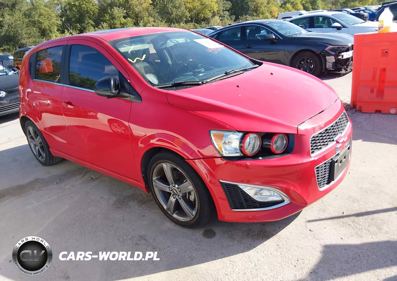 2015 Chevrolet Sonic Rs Auto