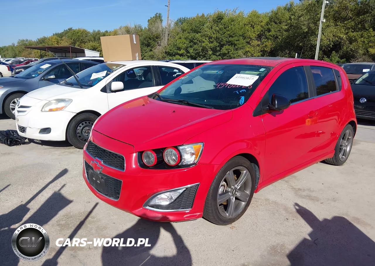 2015 Chevrolet Sonic Rs Auto VIN:1G1JG6SB1F4203121 - 2