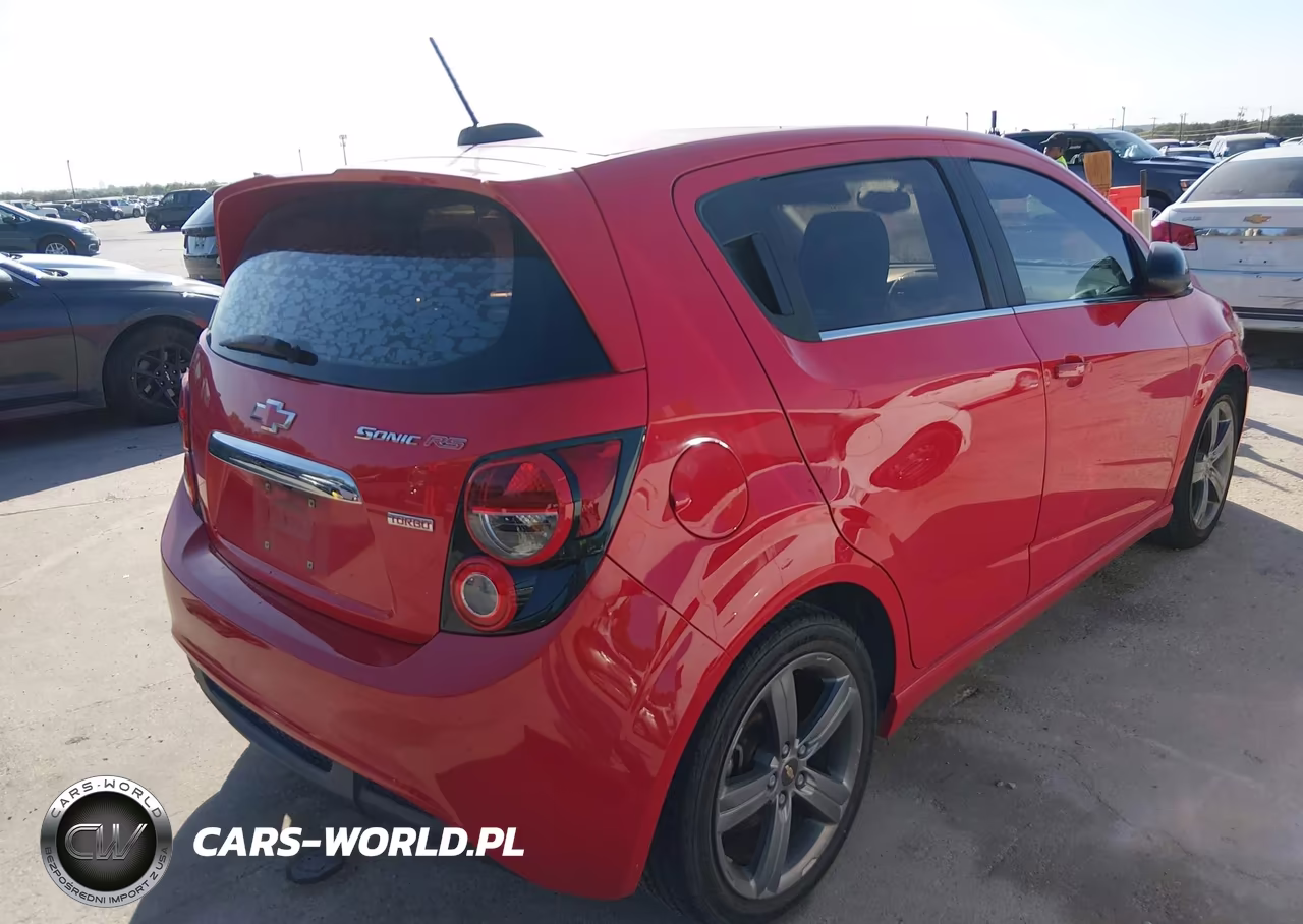 2015 Chevrolet Sonic Rs Auto VIN:1G1JG6SB1F4203121 - 4