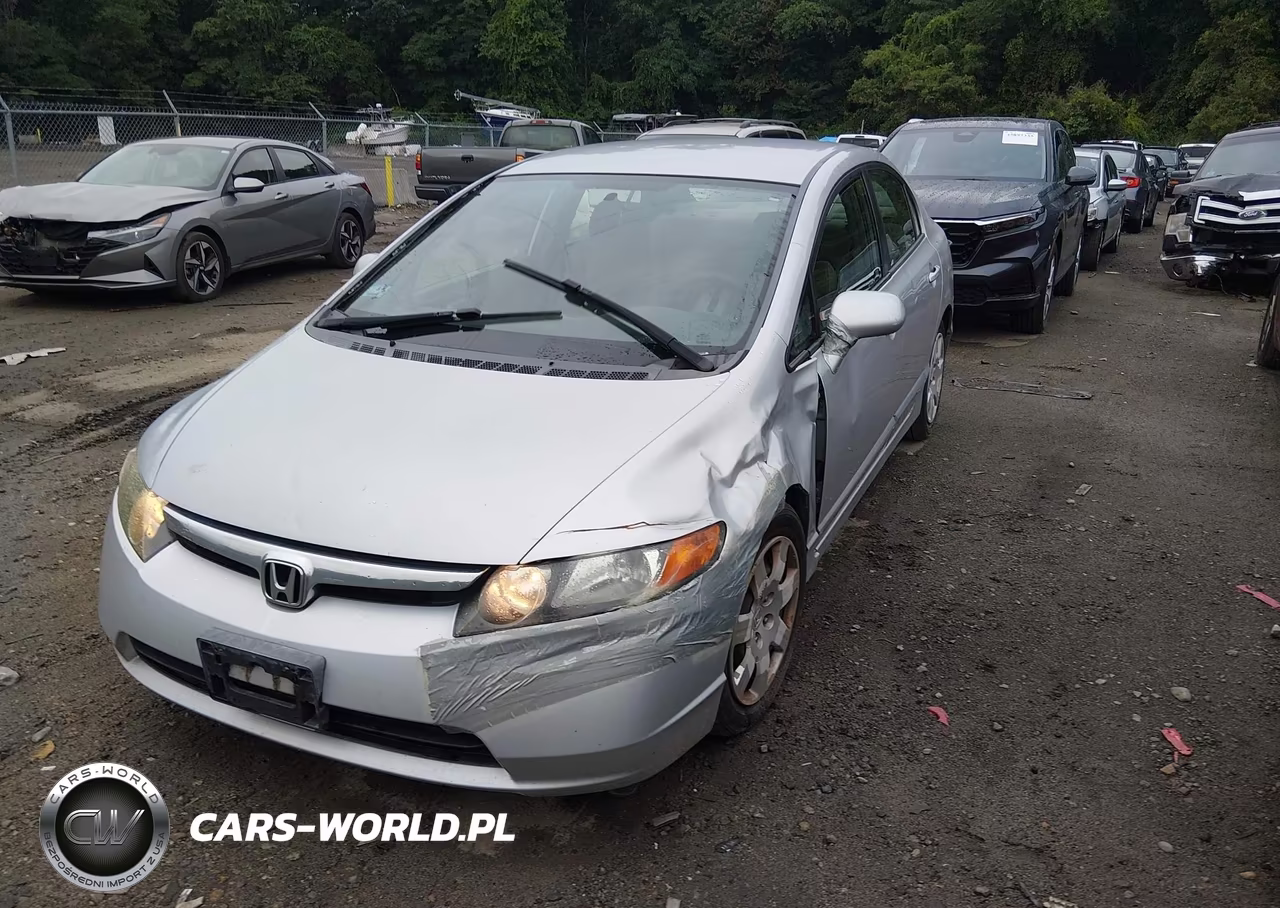2007 Honda Civic Lx VIN:1HGFA15537L052377 - 2